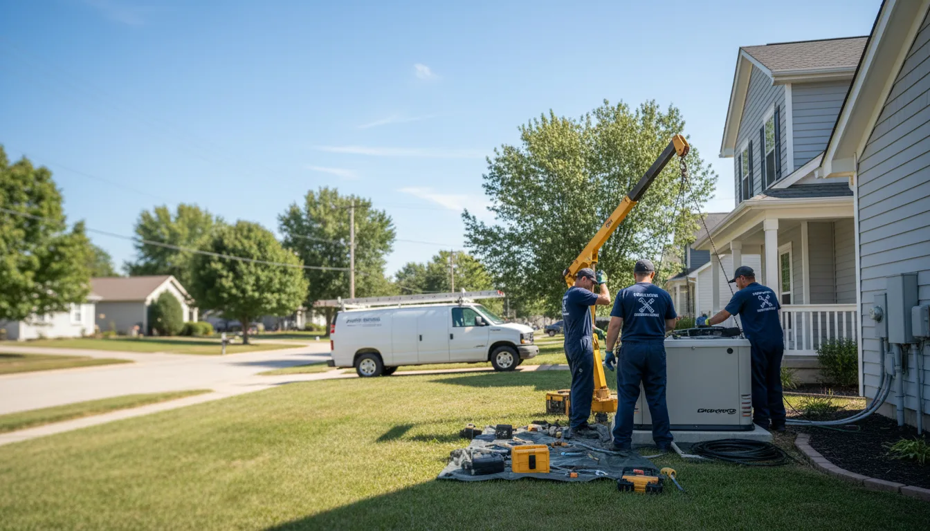 Generator Installation in New Bavaria, OH near me